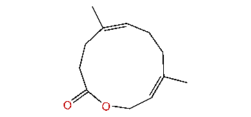 (E,E)-4,8-Dimethyl-4,8-decadien-10-olide